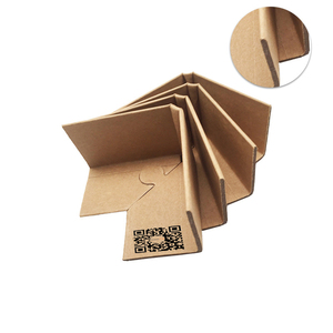 Protection d'angle en carton brun personnalisée, en papier recyclé, pour l'emballage des palettes en entrepôt - Product Image 3