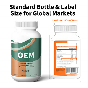 Cápsulas para la Salud Intestinal con Bajo MOQ, Probióticos Limpiadores, Suplementos Herbales para Vendedores de Amazon FBA, Cumplen con la Normativa COA y Pruebas de Terceros - Product Image 4