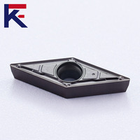 KeFeng VBMT160404-MV Cermet Coated Carbide Thread Turning Insert for Stainless Steel CNC Lathe Turning Center Machining