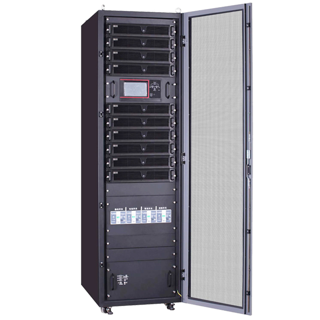 Modular High Frequency Online UPS Power Supply Backup Battery 10KVA to 100KVA Parallel Redundant Configurable Ups Inverter