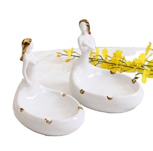 ที่เขี่ยบุหรี่รูปสัตว์ทรงสี่เหลี่ยมแปลกใหม่สไตล์ยุโรปที่เขี่ยบุหรี่บุหรี่ออกแบบเองได้ที่เขี่ยบุหรี่เซรามิกแบบพกพาน่ารักซอง - Product Image 3