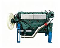 Ensemble moteur diesel WD615.47 de 371 CV compatible avec les camions lourds HOWO