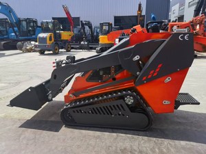 รถตักล้อยางแบบสกิดสเตียร์พร้อมเครื่องยนต์ดีเซล EPA น้ำหนัก 1780 กก. ดีไซน์ใหม่ รับน้ำหนักได้ <span class=keywords><strong>475</strong></span> กก. พร้อมมอเตอร์และปั๊ม แบริ่ง อุปกรณ์เสริม แบคโฮ - Product Image 2