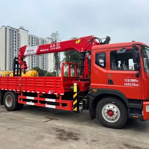 Camion grue Dongfeng 4x2, grue télescopique de 8 tonnes, hauteur de levage maximale de 15 mètres, plateau de 6 mètres, garantie internationale - Product Image 6