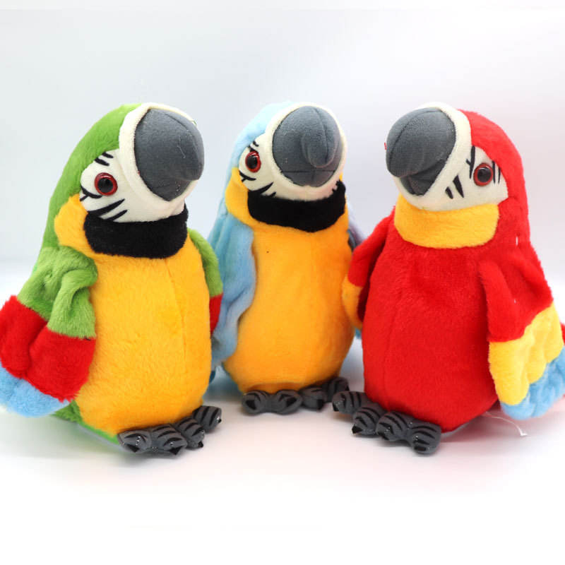 Recordable Talking Parrot Toy Cute Smart Kids Fun - Main Image