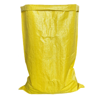 50KG 100KG Gele Polypropyleen Geweven Minerale Zakken, Heavy Duty Verpakking voor Erts, Zand, Steen, Bulk Gebruik, Fabriekslevering