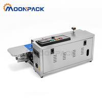 Machine à sceller FR-900-SS MOONPACK Machine à sceller les sachets en film plastique pour snacks en acier inoxydable Machine à sceller les sachets chauffants en continu