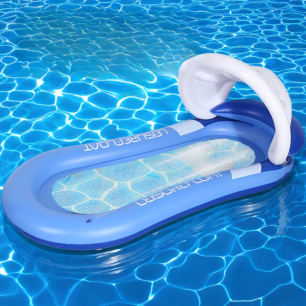 Hamac bleu avec abri