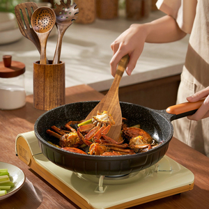 GL thiết kế mới 5 cái spurtles dụng cụ nhà bếp không dính bằng gỗ nấu ăn đồ dùng cho Khuấy Trộn và phục vụ - Product Image 3