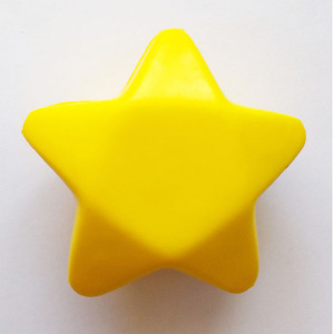 Bola de estrés de PU en forma de estrella Color personalizado y logotipo Bola de espuma de PU Bola de estrés de estrella barata Juguetes para niños - Product Image 4