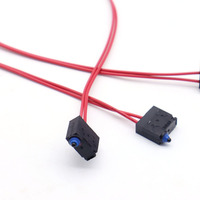 Botón de H3-D a prueba de polvo, Micro interruptor con cables triples, fabricante