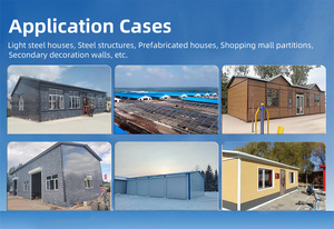 Paneles Sándwich Ignífugos <span class=keywords><strong>de</strong></span> EPS <span class=keywords><strong>de</strong></span> 100 mm para Construcción <span class=keywords><strong>de</strong></span> Techos, Nuevo Material <span class=keywords><strong>de</strong></span> Construcción, Bloques <span class=keywords><strong>de</strong></span> <span class=keywords><strong>Pared</strong></span> Divisoria <span class=keywords><strong>de</strong></span> Espuma - Product Image 2