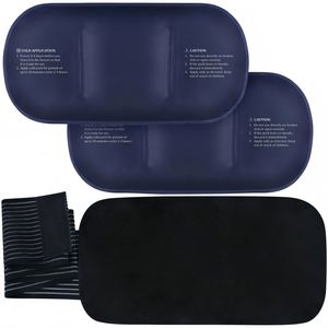 REVIX Paquete de 2 Compresas Frías/Calientes Reutilizables con Correa Ajustable y Envolturas Flexibles para Articulaciones, Manguito Rotador y Rodillas (10x5" Azul) Clase II - Product Image 3