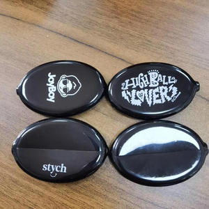 Mini Custom PVC Oval Challenge Coin Mat Non Slip Waterproof For Coin Display Collection And Desktop Protection - Product Image 3