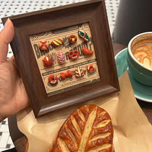 Nuovo stile Pretzel pane in resina Flatback Cabochon per fai da te Scrapbooking gioielli che fanno casa delle bambole Mini Food crema di arte colla - Product Image 6
