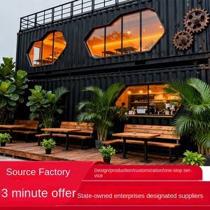 Conteneur modulaire polyvalent : magasin de rue, salle de réunion, camping, café, commerce en ligne, gîte populaire, magasin de marché - Product Image 3