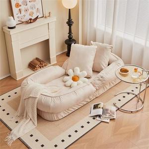 Internet Popular Human Dog Nest Lazy Sofa Foldable Single Sofa Bed Reclining Tatami Chair For Bedroom - Product Image 3