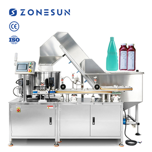 ZONESUN ZS-LP250 Machine de tri et de débroussillage rotative entièrement automatique pour bouteilles en plastique carrées, rondes et irrégulières - Product Image 1