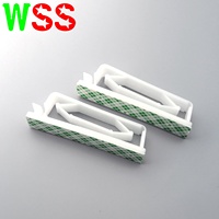 WEICHIMEI Clips de gestion de câble auto-adhésifs, organisateurs de câbles Clips de fil Support de cordon pour câble Ethernet TV PC sous le bureau à la maison