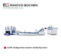 GFHD Plastifieuse intelligente à flûte et gerbeur à bascule