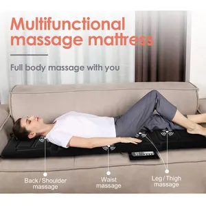 Hot Sale Massage Bed Mat Massager Vibration Electric Mattress Massage With Heat