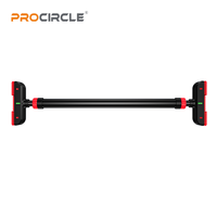 Barre de traction horizontale réglable PB8112 sans vis avec poignée en mousse pour porte – Gymnastique à domicile
