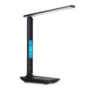 TC26 storage Hot Seller In Business Office LED Desk Table Lamp with LCD Display