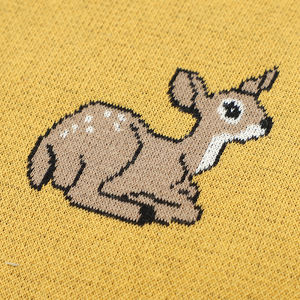 Mmixiong Soft Tuch Couvertures Cartoon Bambi Tricoté Bébé Couverture Pur Coton Conception Personnalisée Babe Poussette Wrap Usine de Haute Qualité - Product Image 5