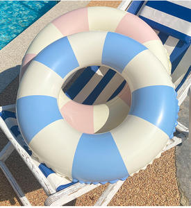 Vente chaude Marron Rose Coloré Donuts Piscine Flotteurs enfants adultes <span class=keywords><strong>gonflable</strong></span> <span class=keywords><strong>bouée</strong></span> de bain <span class=keywords><strong>donut</strong></span> flottant anneau de natation - Product Image 2