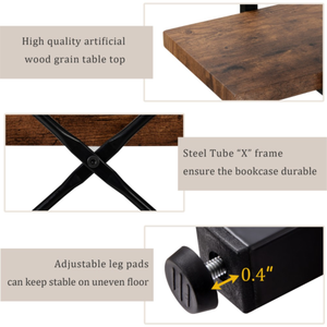 Odern-funda protectora <span class=keywords><strong>de</strong></span> 5 niveles para ordenador <span class=keywords><strong>de</strong></span> escritorio, estantería decorativa <span class=keywords><strong>de</strong></span> madera <span class=keywords><strong>de</strong></span> alta calidad - Product Image 5