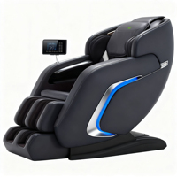 Fauteuil de massage VD-A055 à gravité zéro avec rail extra-long pour bureau/maison/entreprise, massage complet du corps et massage des pieds par roulement