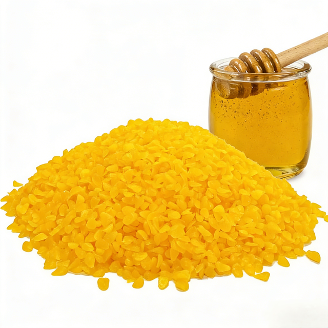 Wholesale 100% pure natural beeswax cosmetic blocks bulk granules raw beeswax