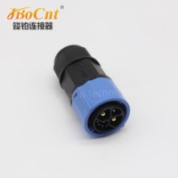 Conector de Alimentación para Cargador de Batería DC500V 50A, Impermeable IP67, para Bicicleta Eléctrica, 2+1+5 Pines, Carcasa de Nailon, Macho/Hembra, UL94-V0, Resistente al Fuego