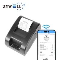 Impresora Térmica Directa para Sistemas POS, Impresora Térmica Pequeña con Wifi, Económica