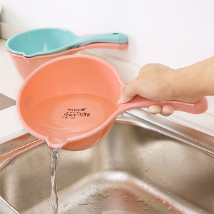 Plastic Water Ladle Large Deep Handle Bpa Free For Kitchen Home Use - Product Image 1