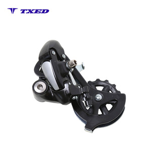 Dérailleur arrière VTT <span class=keywords><strong>7</strong></span> vitesses en alliage d'aluminium durable ARDM310DLC avec conception légère pour un changement de <span class=keywords><strong>vitesse</strong></span> fluide - Product Image 2