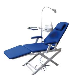 <strong>High</strong> <strong>Quality</strong> Hot Sale Folded Portable <strong>Dental</strong> <strong>Unit</strong> Metal Folding <strong>Chair</strong> 1 Year Warranty Mobile Water Supply Electricity - Product Image 3