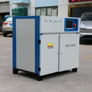 Заводская распродажа, воздушный компрессор переменного тока мощностью 22 кВт 37 кВт 7,5 кВт, вращающееся прямое соединение 55 кВт, целые наборы с резервуаром для осушителя воздуха - Product Image 3