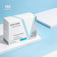 180 Comprimés Complément Alimentaire pour la Santé des Cheveux Complexe Biotine & Extrait de Pomme OEM ODM