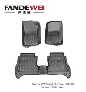 Alfombrillas de goma TPV impermeables para coche, alfombrilla para maletero para JEEP WRANGLER JK JL Gladiator JT MAZDA BT50 CX30 <span class=keywords><strong>CX3</strong></span> CX5 CX8, alfombra para maletero - Product Image 4