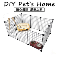 Clôture pour chat et chien, Cage métallique multicouche de luxe à monter soi-même