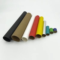 Tubos de Papel Kraft Biodegradables Personalizados de Grado Alimenticio, Embalaje de Cartón para Envíos, Tubo Cilíndrico Redondo para Póster, Tubo Central de Papel