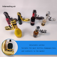 Pistola de Champán en Oferta, Pistola Rociadora de Vino Ajustable, Dispensador de Champán y Vino, Fuente de Botellas, Expulsor de Cerveza para el Hogar/Bodas/Fiestas