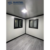 Maison conteneur compacte RUIISTEEL 20 pieds : Conception pour une vie en petit espace