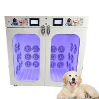 Offre Spéciale 2 dans 1 Pet Sèche-Cheveux Équipement de la Salle Chambre Sèche Machine Automatique Armoire Sèche Pour Animaux de compagnie Chien Sèche-Boîte
