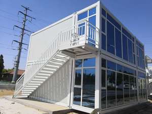 Modular 20ft đúc sẵn có thể tháo rời <span class=keywords><strong>container</strong></span> nhà di động phẳng gói di động văn phòng nhỏ nhà - Product Image 2
