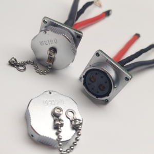 Weipu สายเชื่อมต่อ WY28 2 + 6P สำหรับการบินกันน้ำ WS28 2 + 6P การเชื่อมต่อเครื่องอิเล็กทรอนิกส์ - Product Image 2