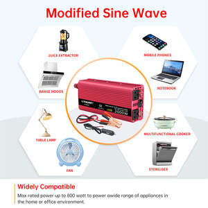 Biến tần điện LVYUAN 800W 2000W, 12V DC sang 110V/220V AC - Product Image 6