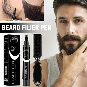 Waterproof Sweat-proof Organic Mineral Cruelty-Free Beard Filling Powder with Fresh Fragrance for <strong>Men's</strong> Beard Care Set - Product Image 5