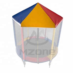 Mzone <strong>Tent</strong> for <strong>Round</strong> <strong>Trampoline</strong> With Safety Net - Product Image 1